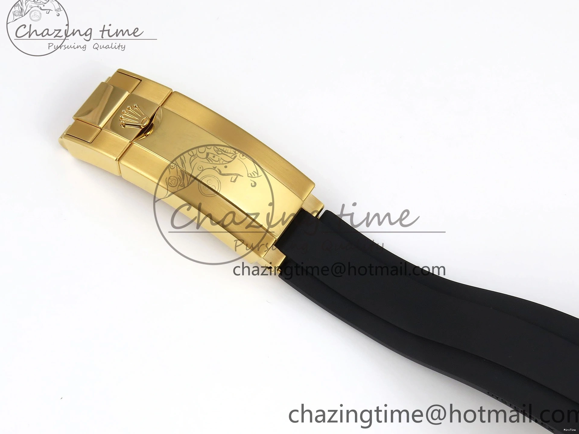 MiroTime 0220 Efficient Daytona 116518 Clean 1:1 Best Edition YG Dial on Oysterflex Rubber Strap SA 1673